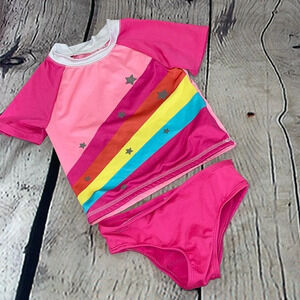Pink platinum swimsuit size 4T